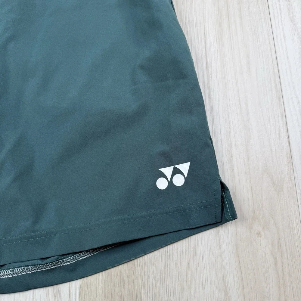 YONEX Badminton Shorts National Uniform Sports Green Very Cool Mens Medium US